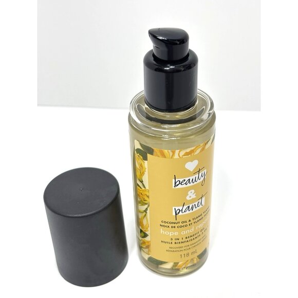 Love Beauty Planet 3-in-1 Benefit Oil Coconut Ylang Ylang Hair Repair New - Picture 5 of 6